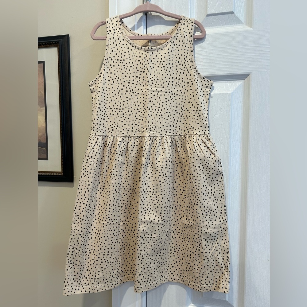 H&M Cream & Black Speckles Dress